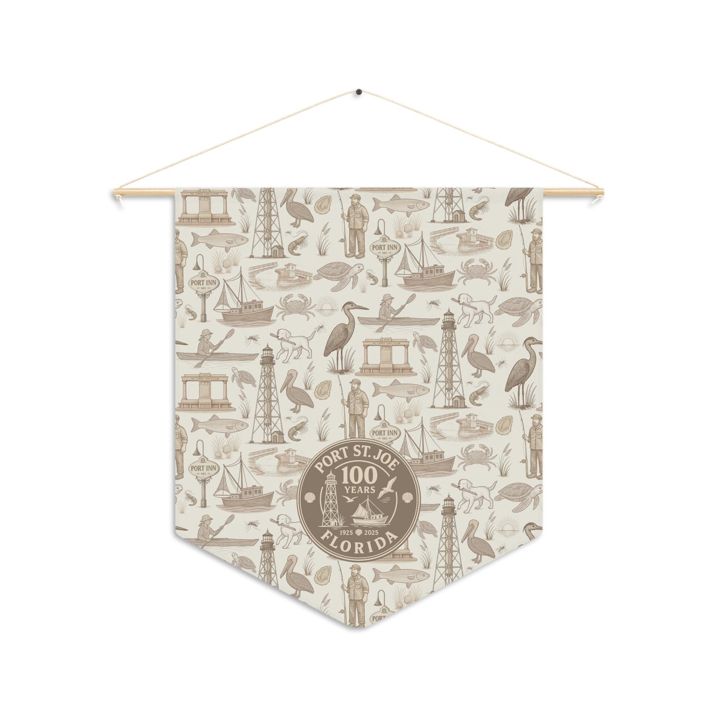 PSJ 100 years Pennant Banner - Fisherman Core