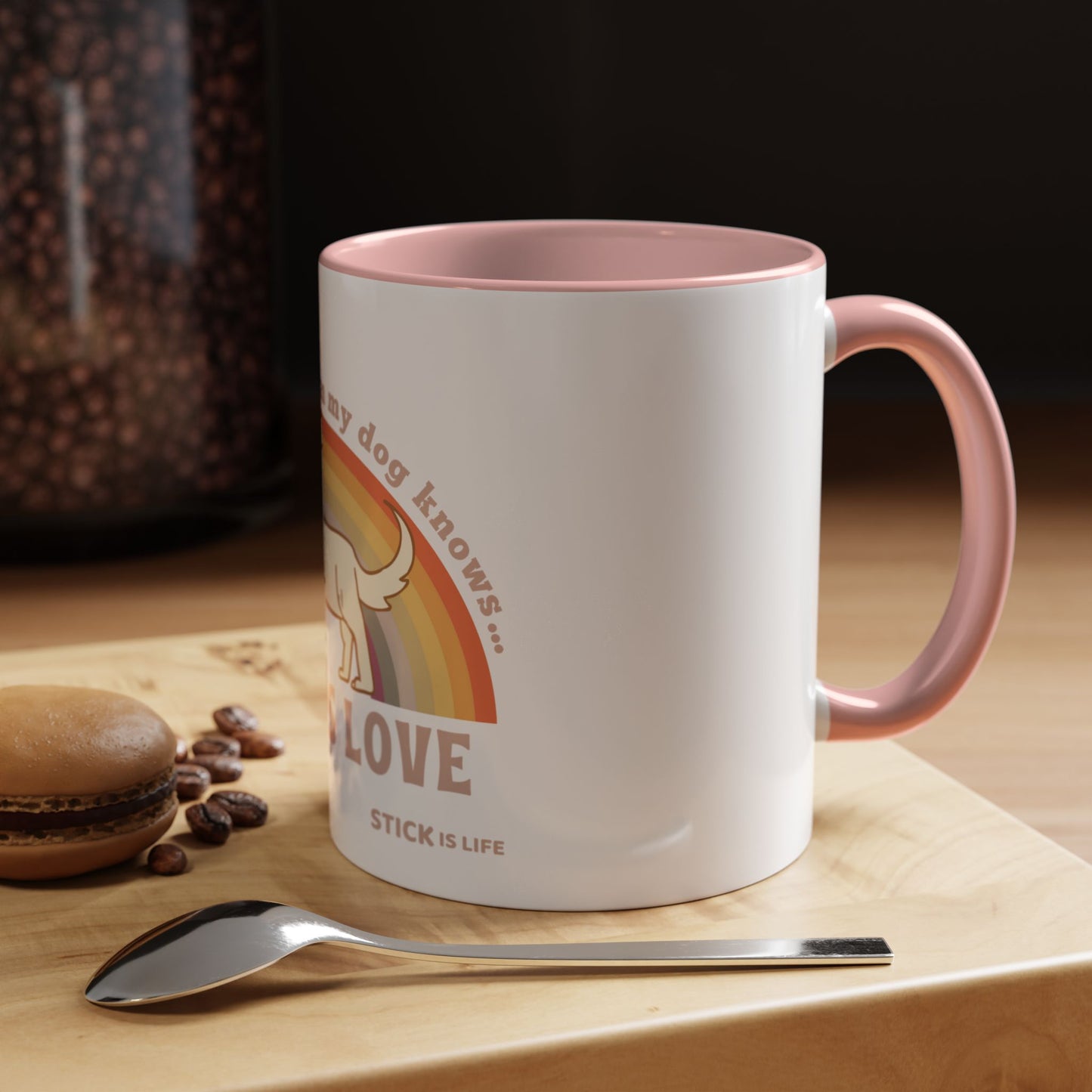 PRIDE Dog Lover Coffee Mug - "Love is Love"