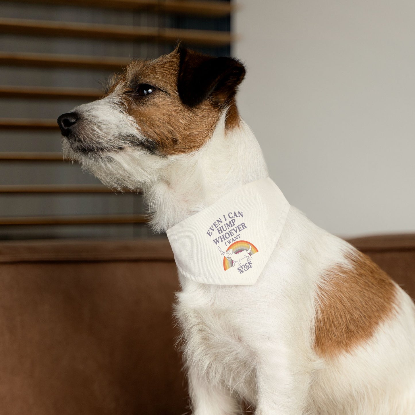 PRIDE Pet Bandana- "Hump Whoever I Want!"