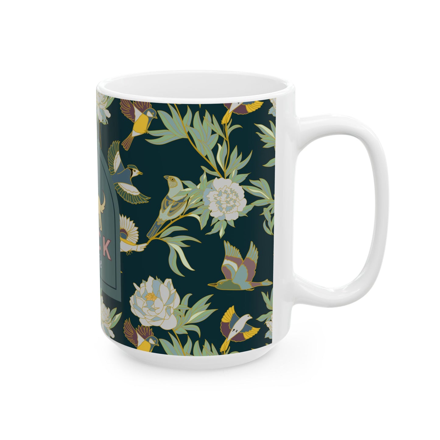 Vintage Bird Mug - 11oz & 15oz Coffee Cup