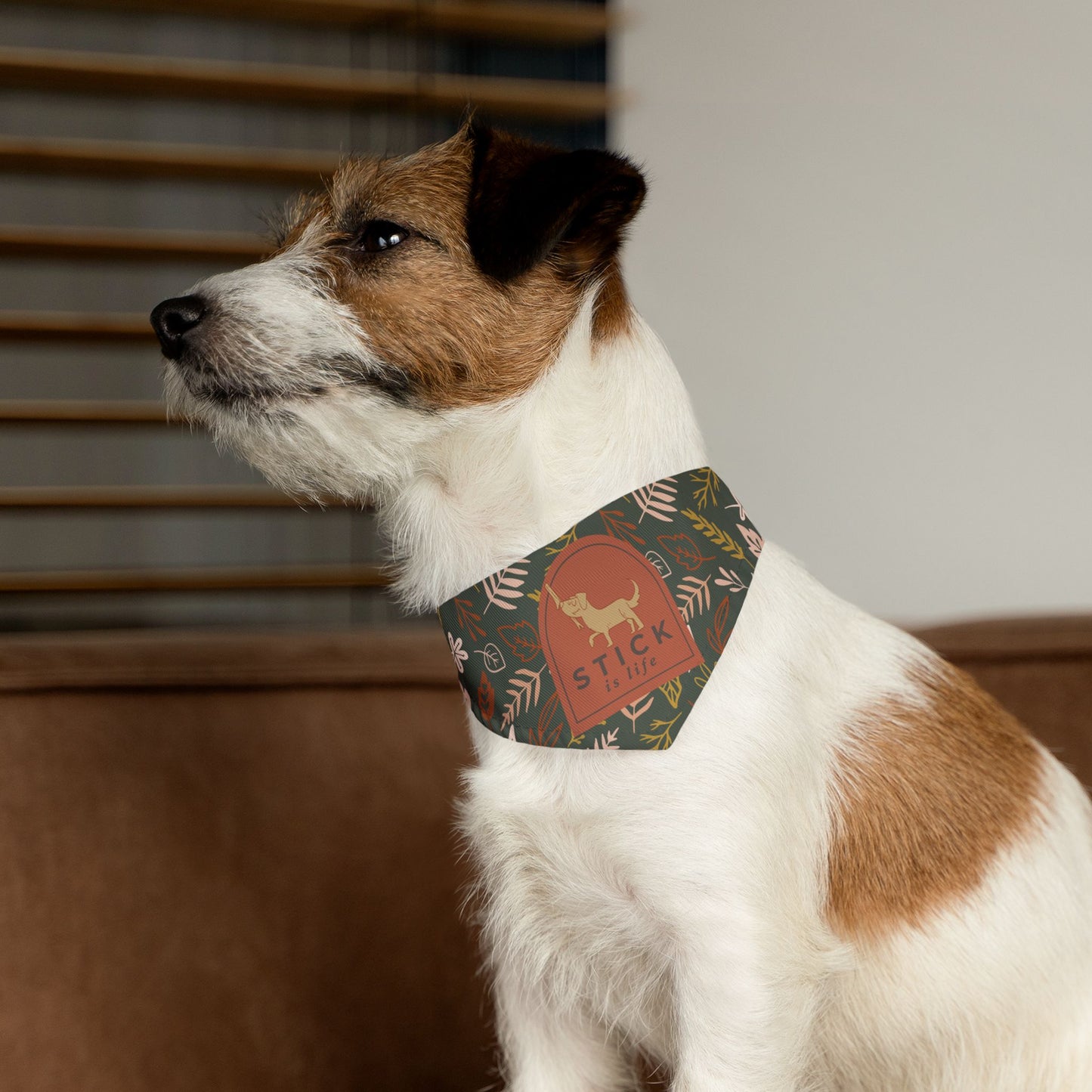 Fall Leaves Pet Bandana Collar