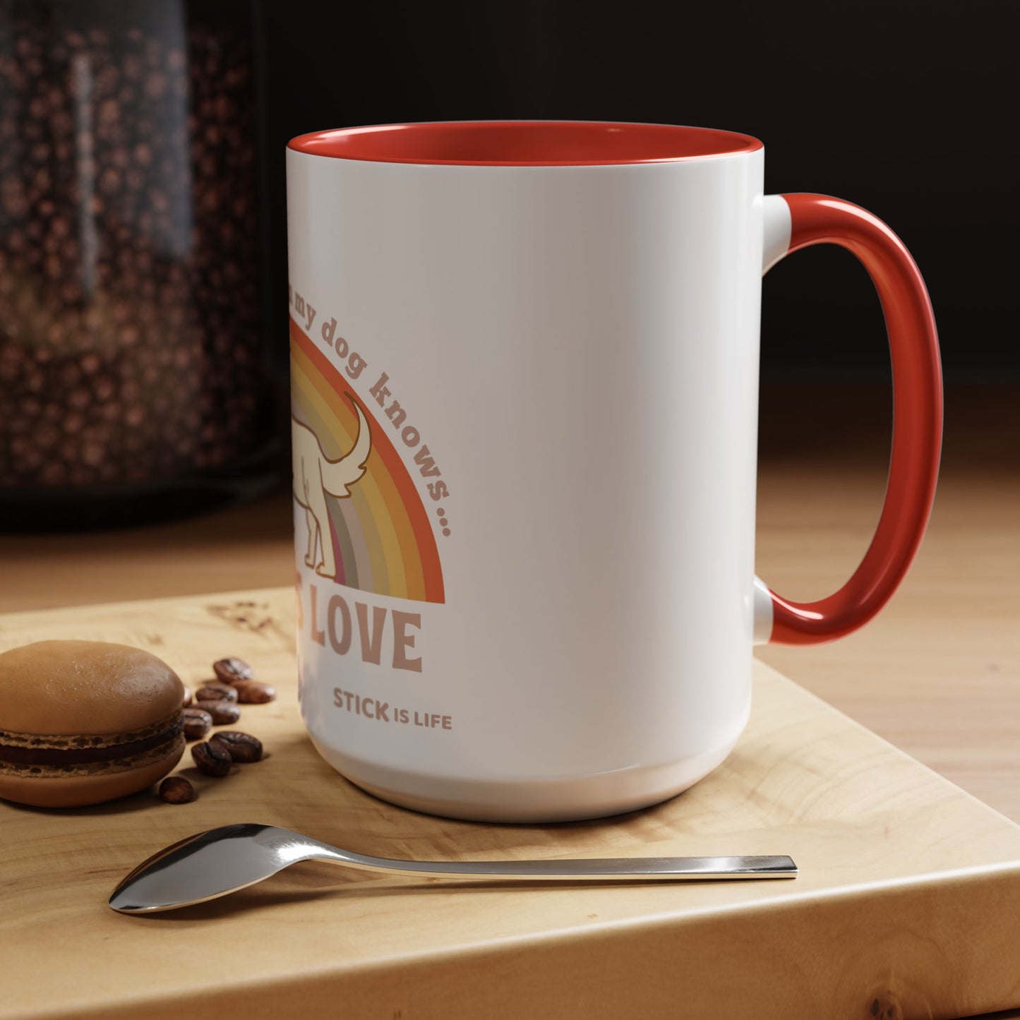 PRIDE Dog Lover Coffee Mug - "Love is Love"