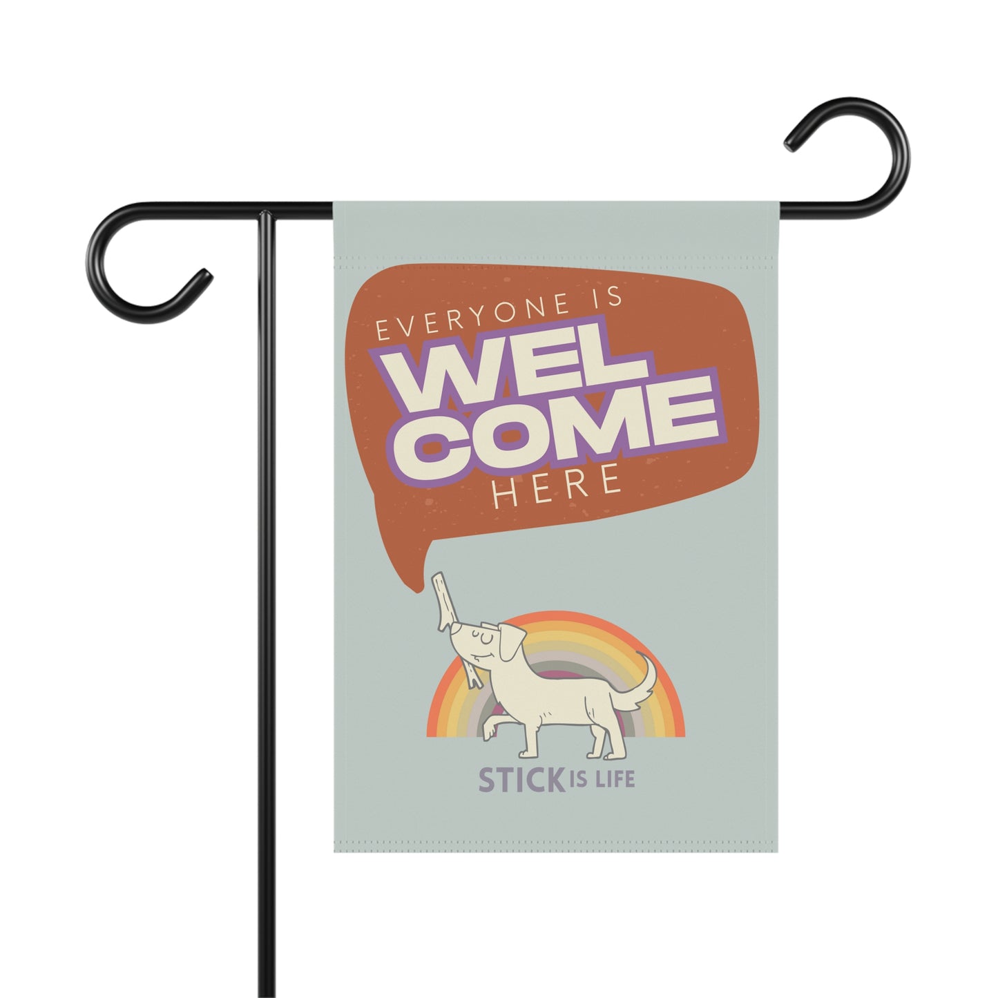 Garden Banner & Flag - Everyone is Welcome