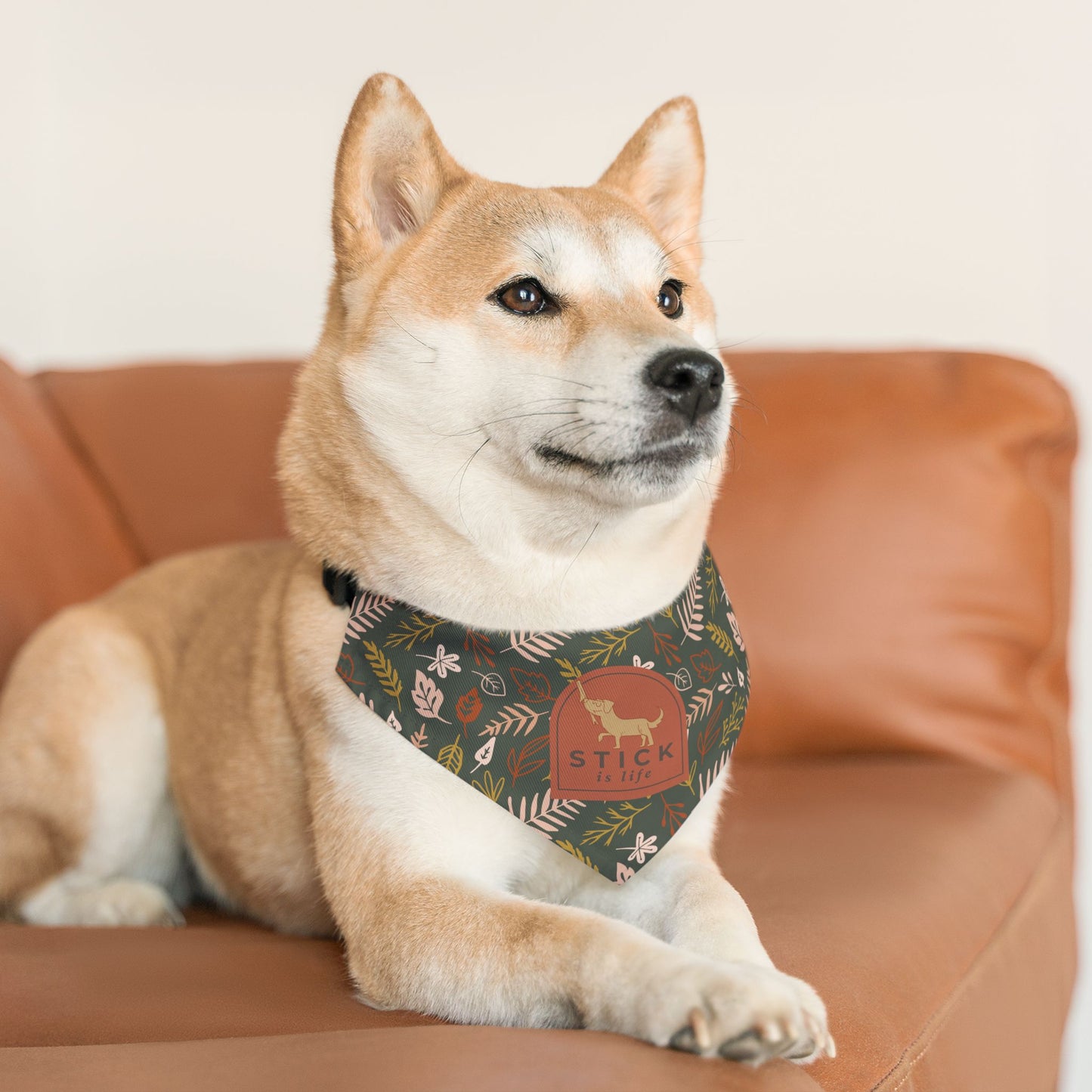 Fall Leaves Pet Bandana Collar