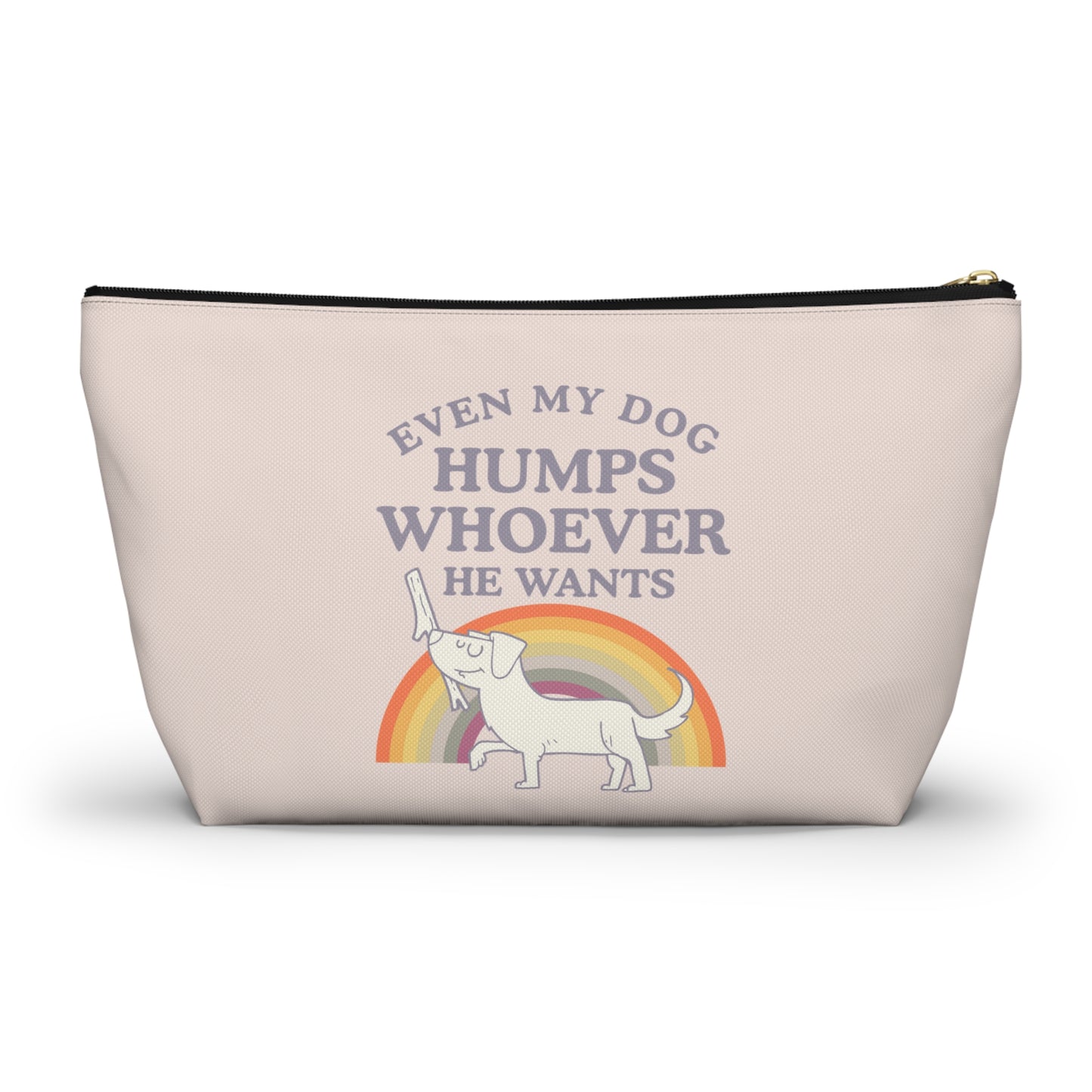 Pride Dog Pouch: Even My Dog Humps Whoever He Wants