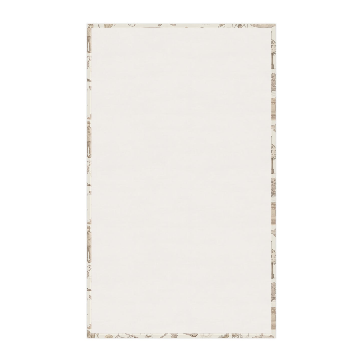 Tea Towel - Port St Joe 100 Years Anniversary Vintage Sepia Tone