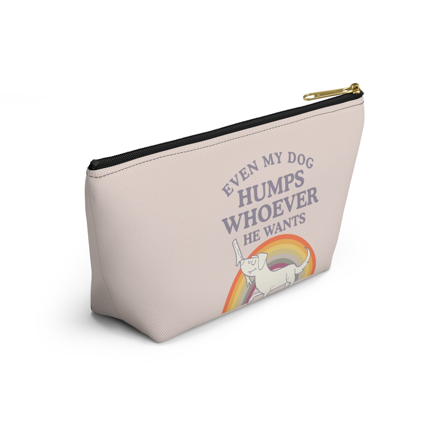 Pride Dog Pouch: Even My Dog Humps Whoever He Wants