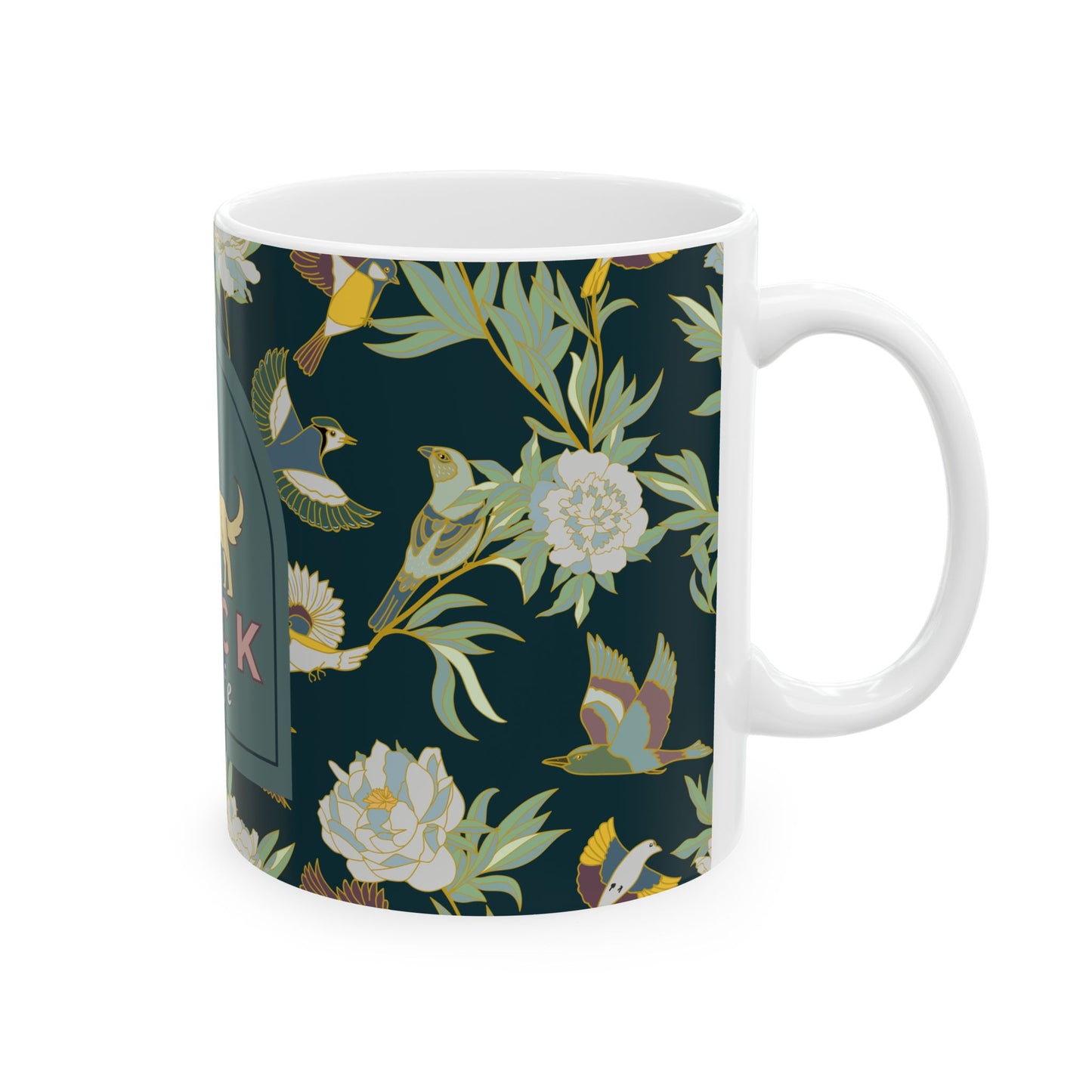 Vintage Bird Mug - 11oz & 15oz Coffee Cup