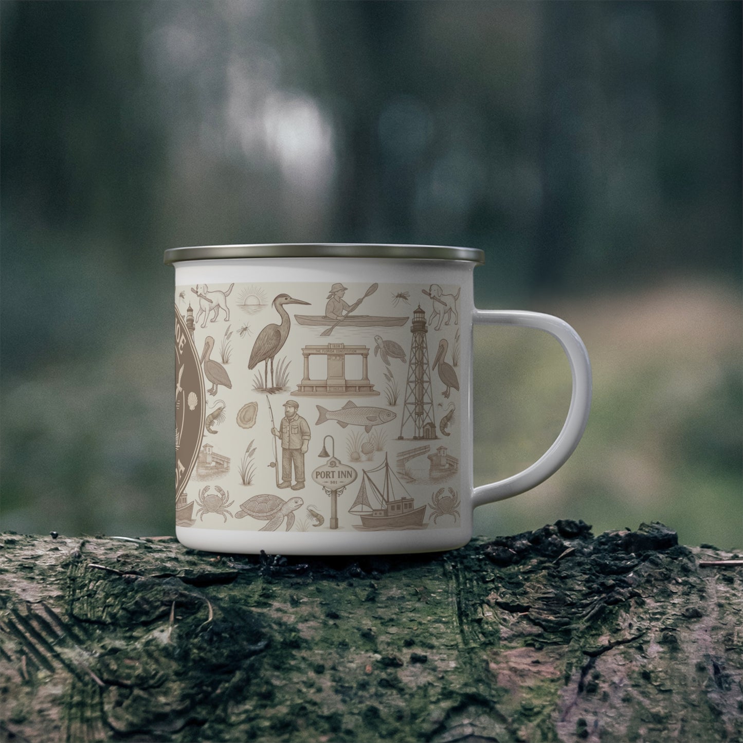 PSJ 100 Yr Anniversary Enamel Mug