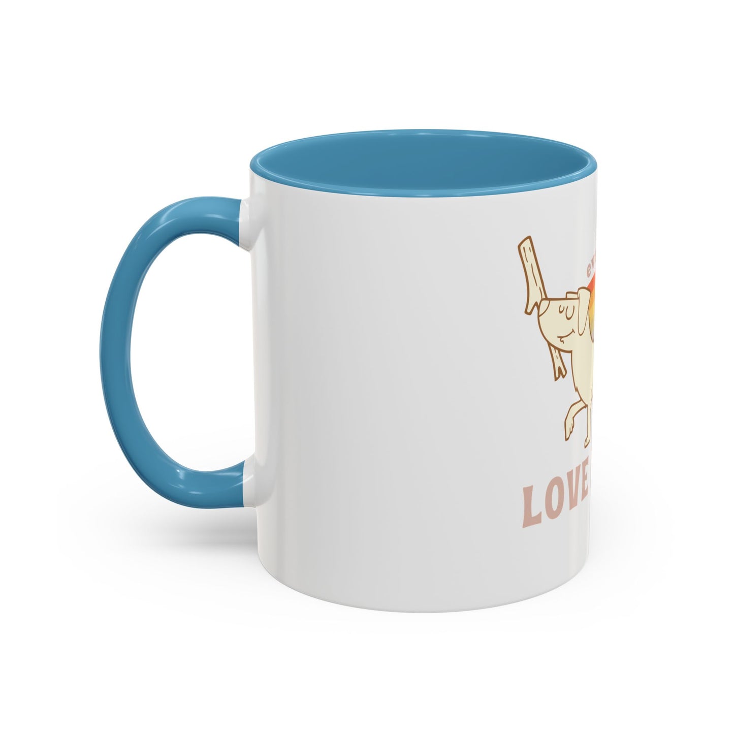 PRIDE Dog Lover Coffee Mug - "Love is Love"