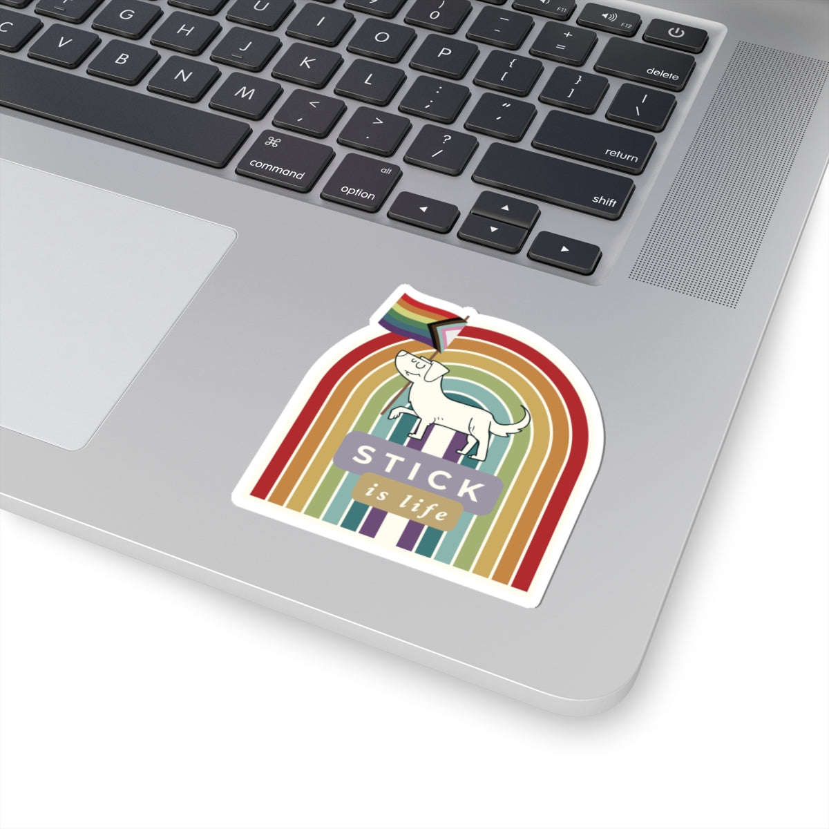 Pride Stick is Life Sticker