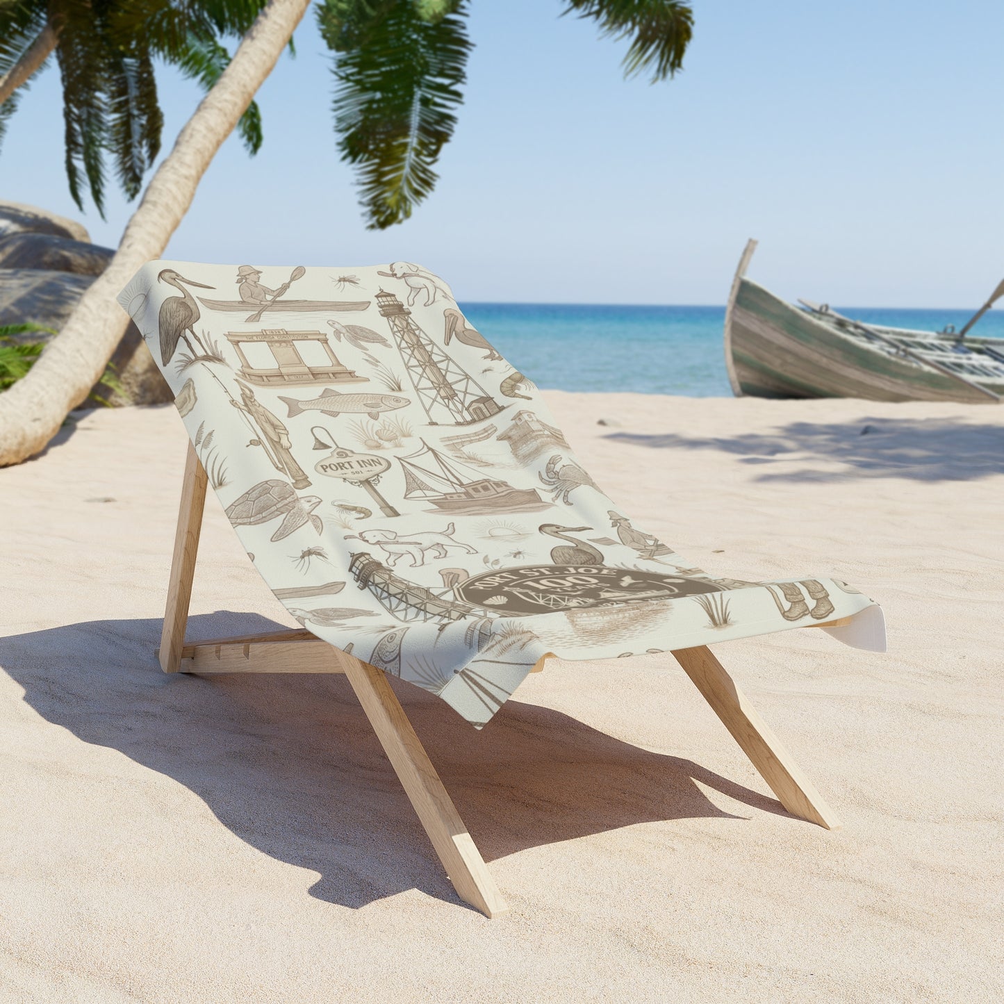 PSJ 100 years Anniversary Beach Towel