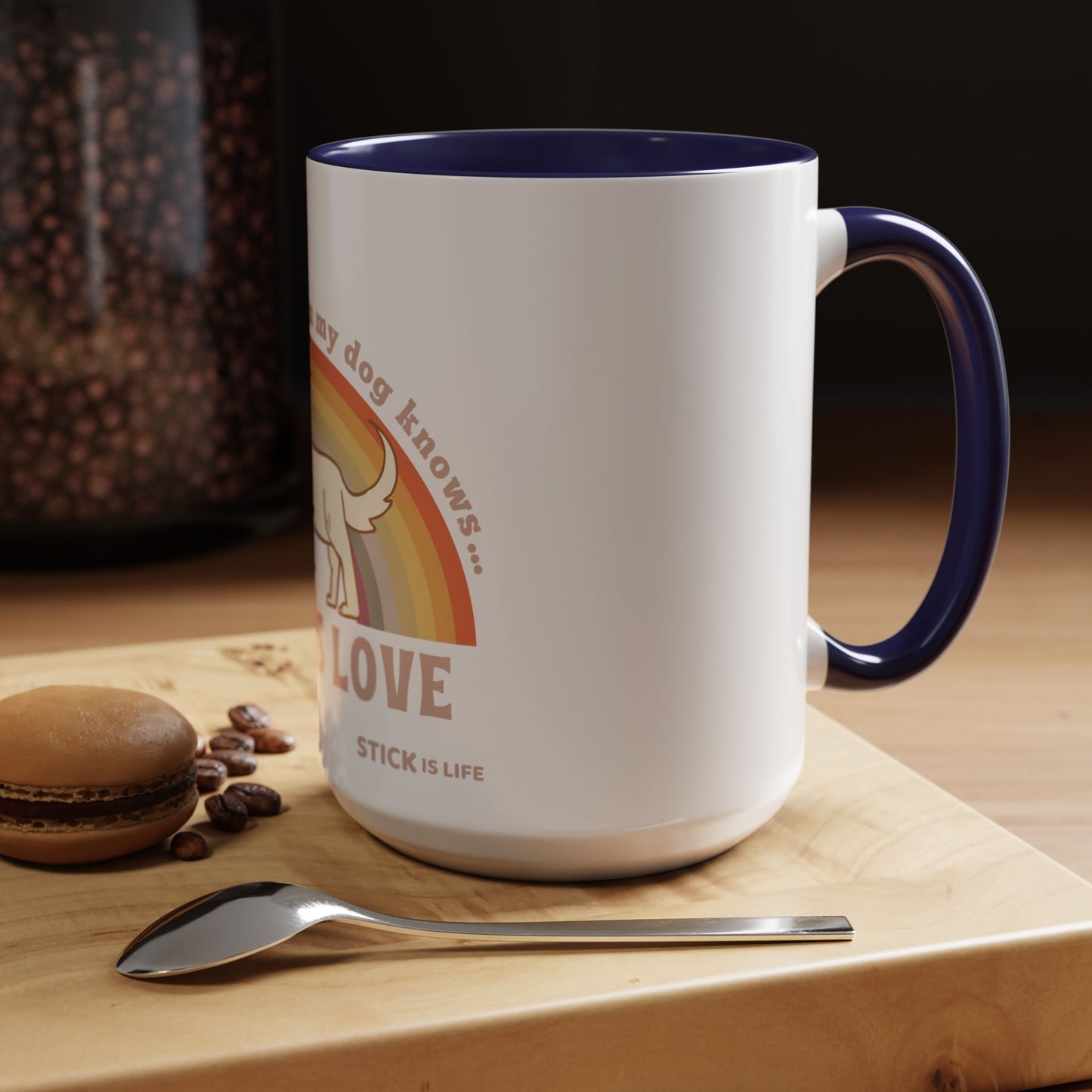 PRIDE Dog Lover Coffee Mug - "Love is Love"