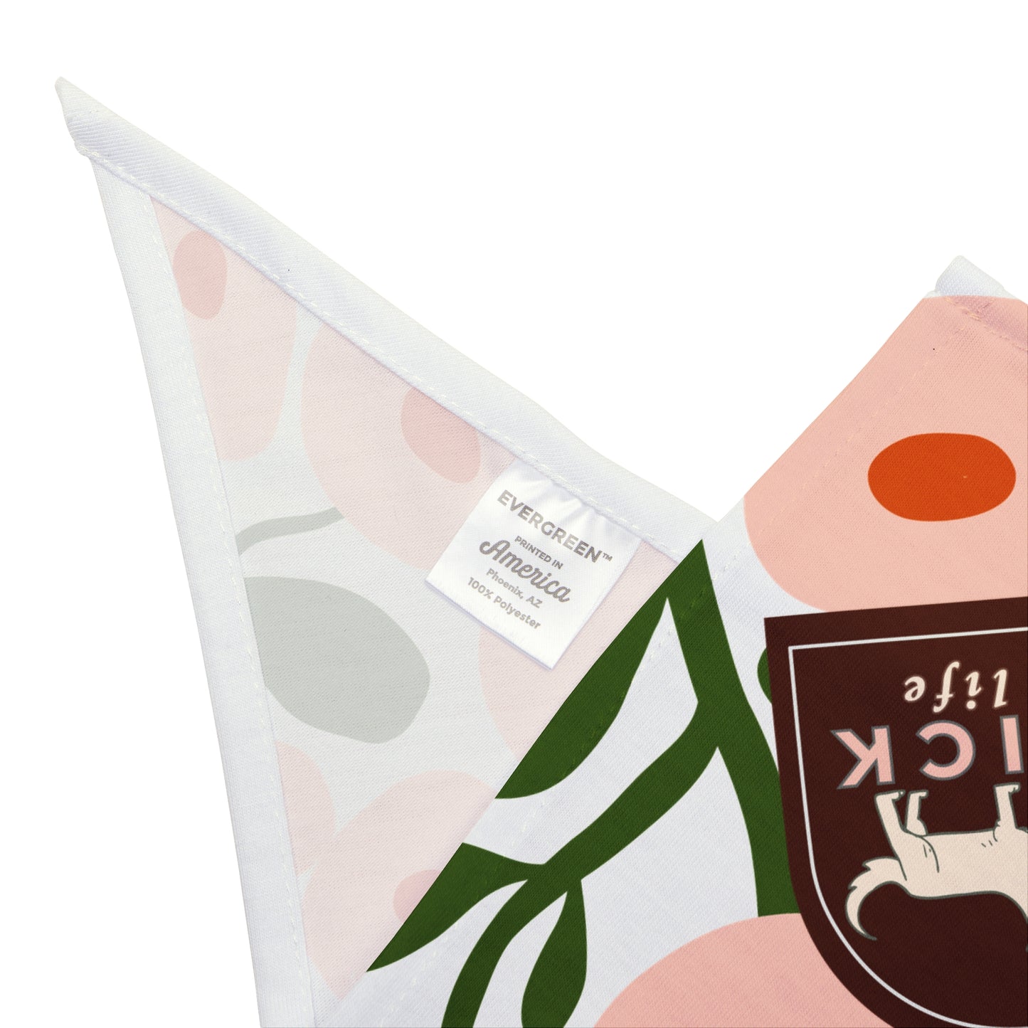 Pink Spring Floral Pet Bandana