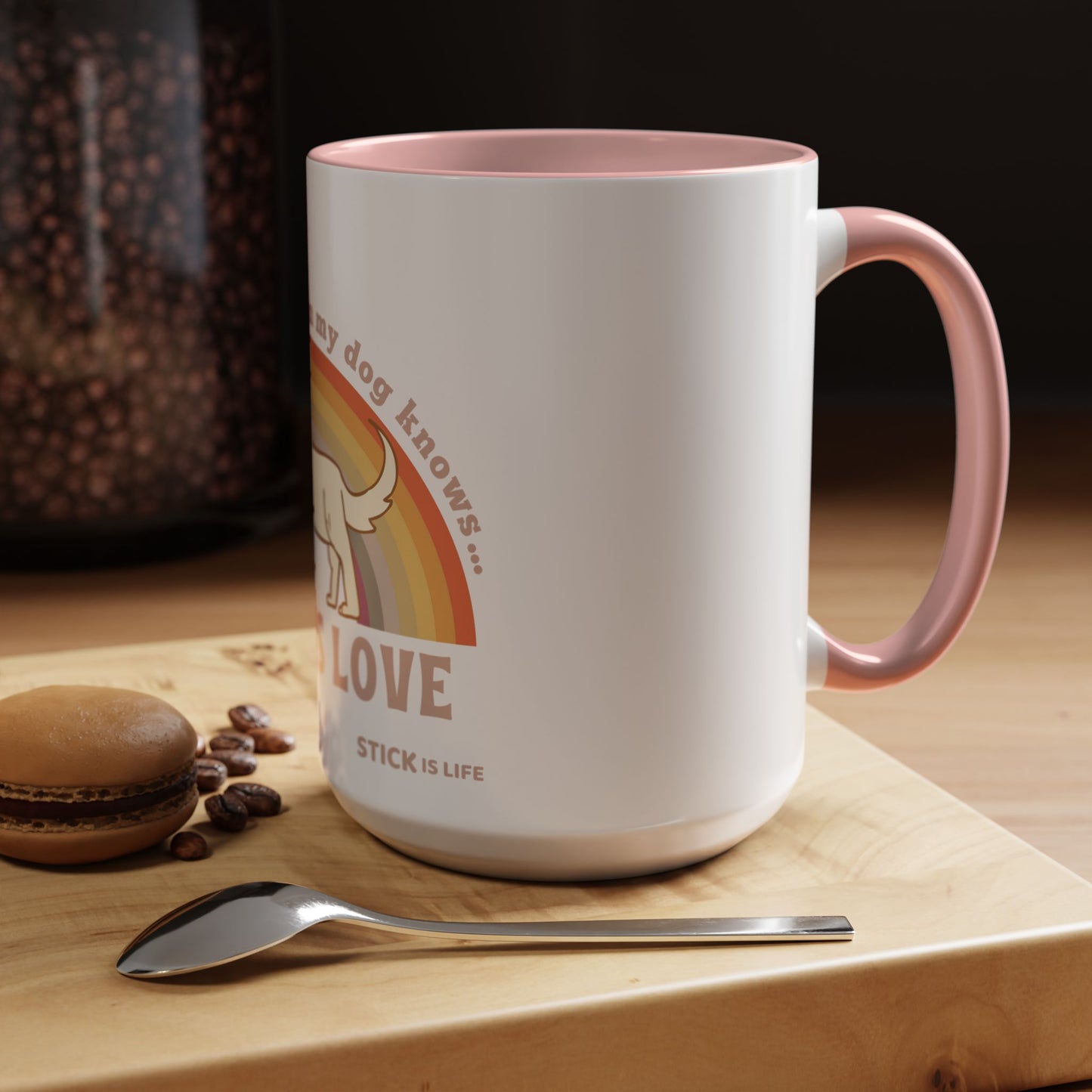 PRIDE Dog Lover Coffee Mug - "Love is Love"