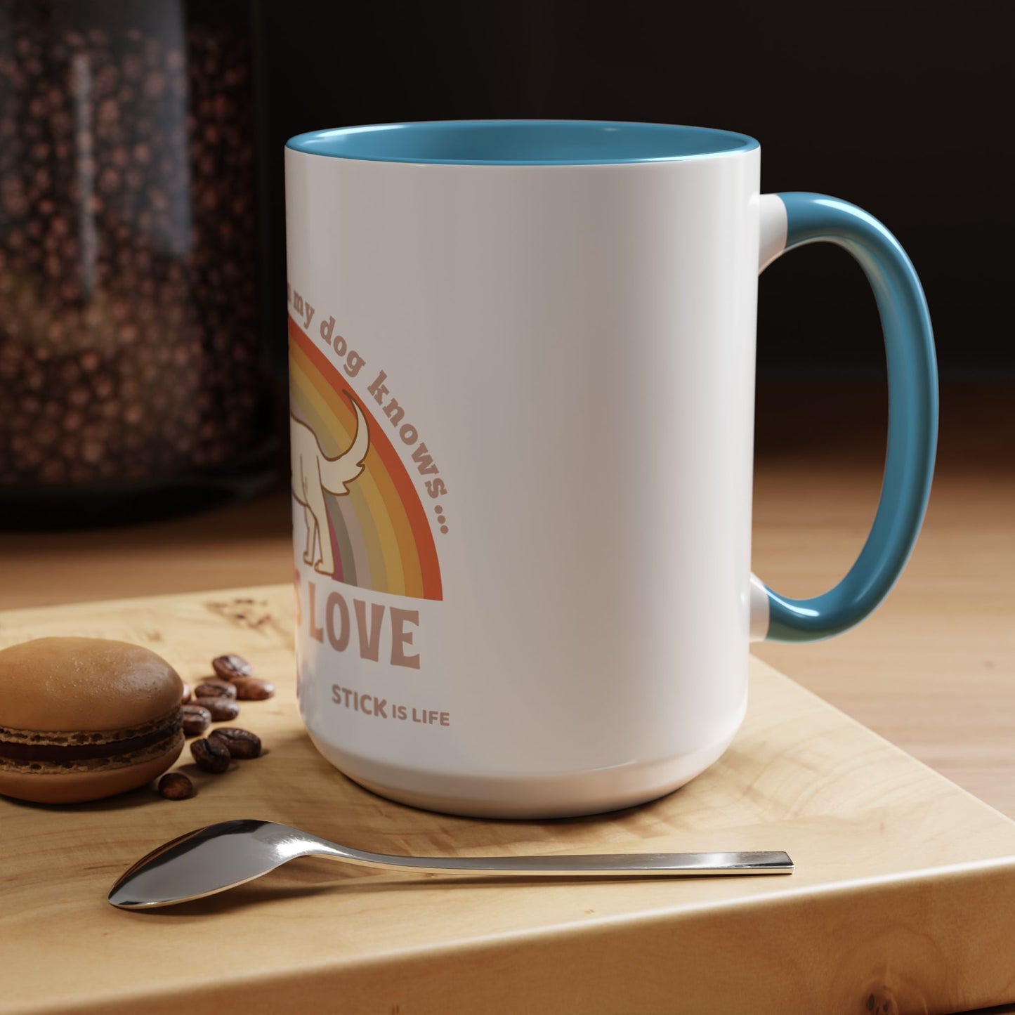 PRIDE Dog Lover Coffee Mug - "Love is Love"