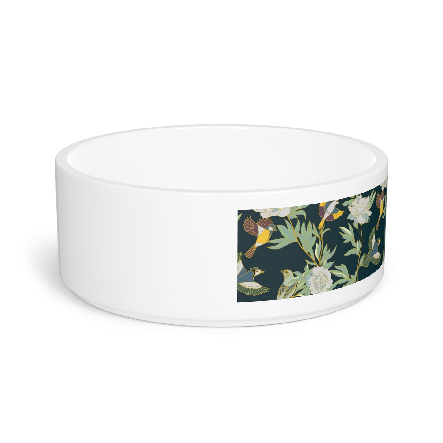 Vintage Birds Pet Bowl