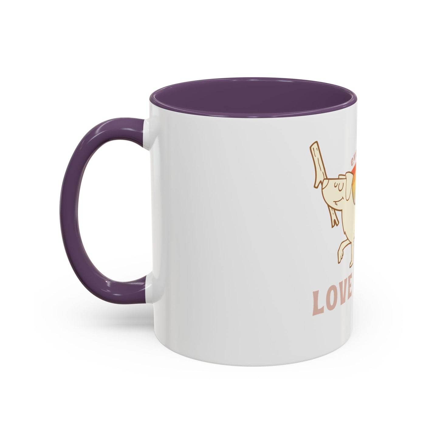 PRIDE Dog Lover Coffee Mug - "Love is Love"