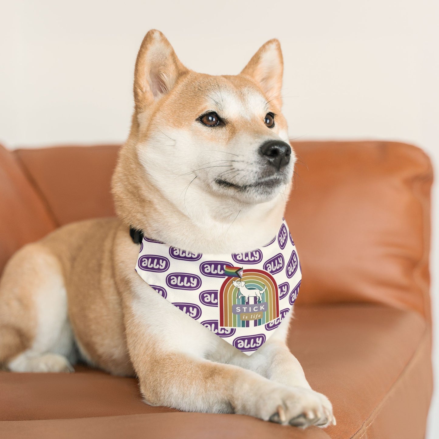 PRIDE Pet Bandana-LGBTQIA+ Ally
