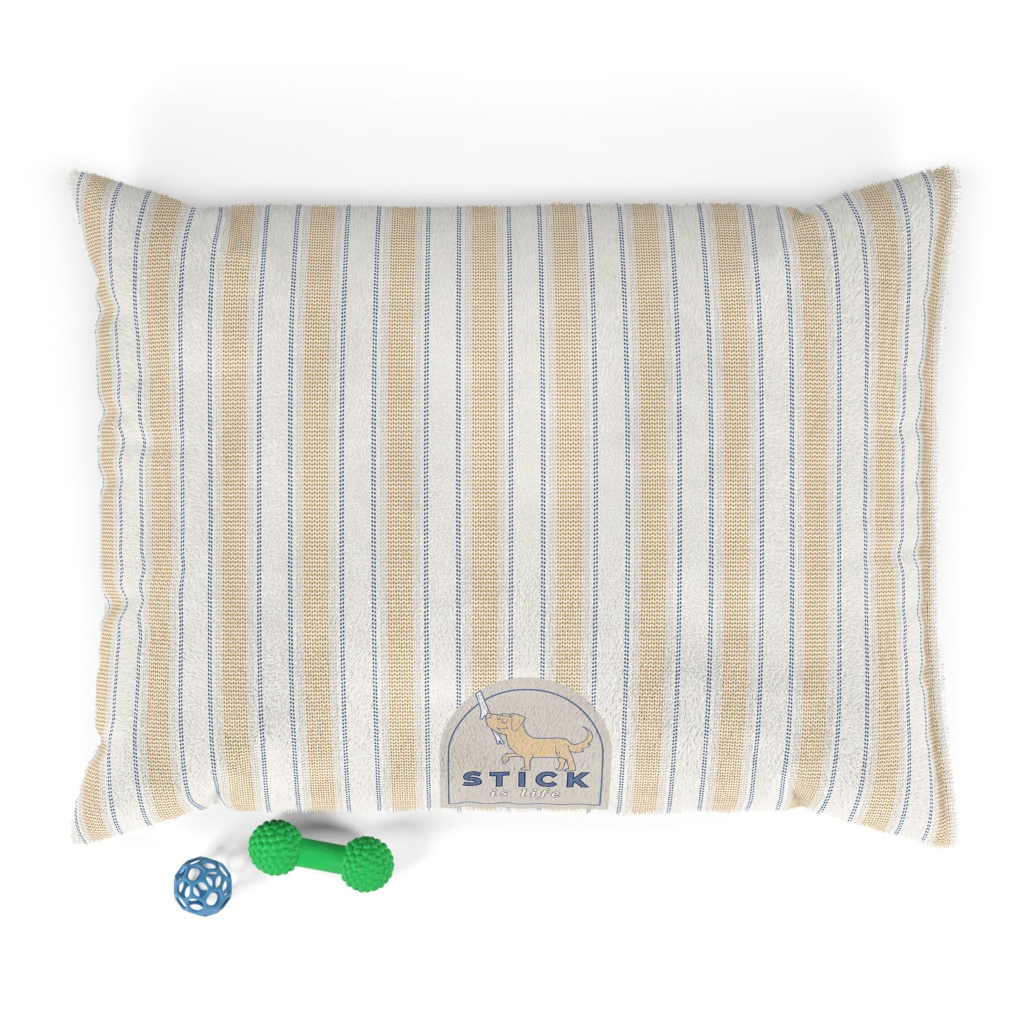 Vintage Stripe Pet Bed