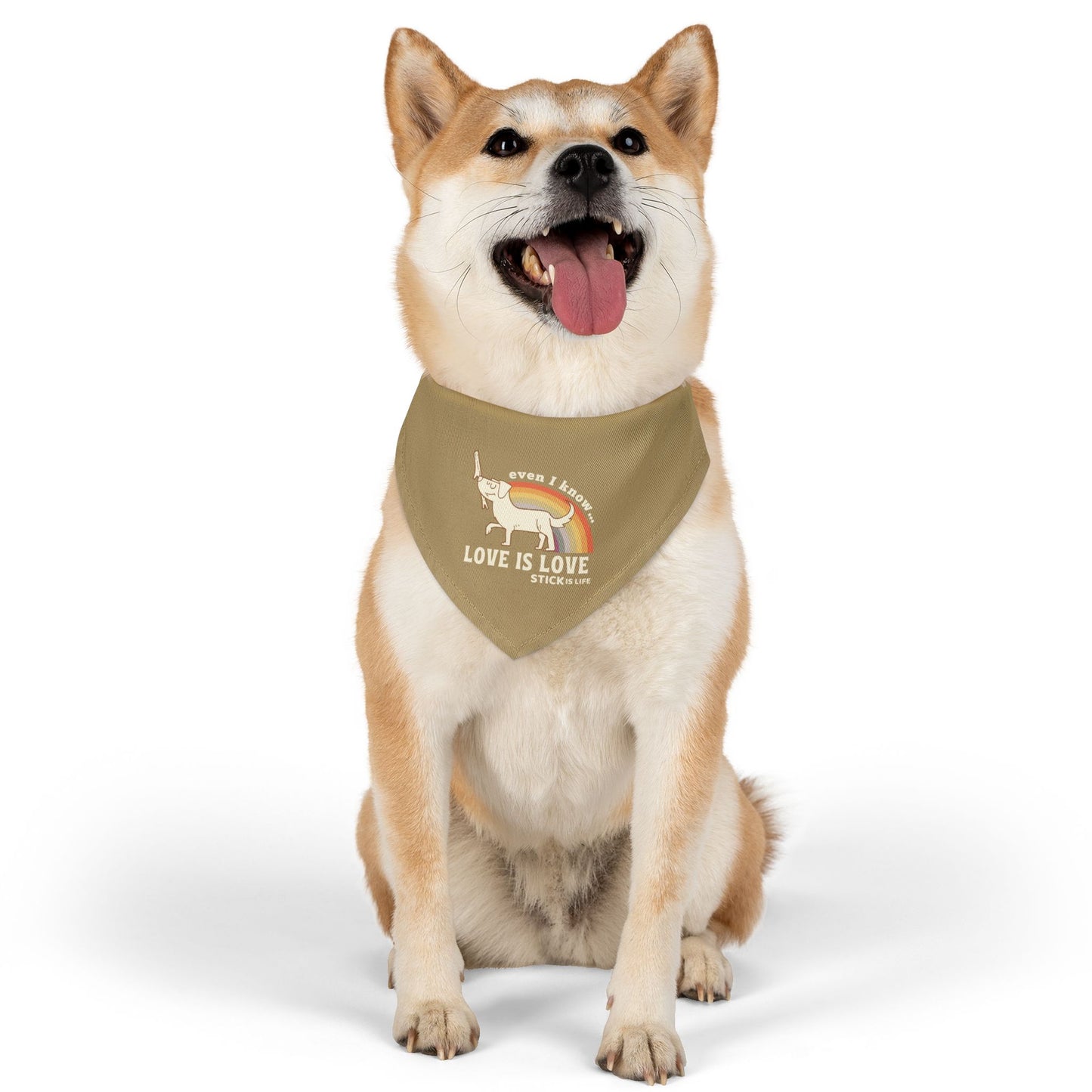 PRIDE Pet Bandana - Love is Love