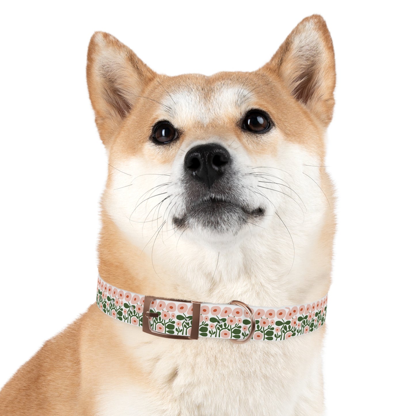 Pink Spring Floral Dog Collar