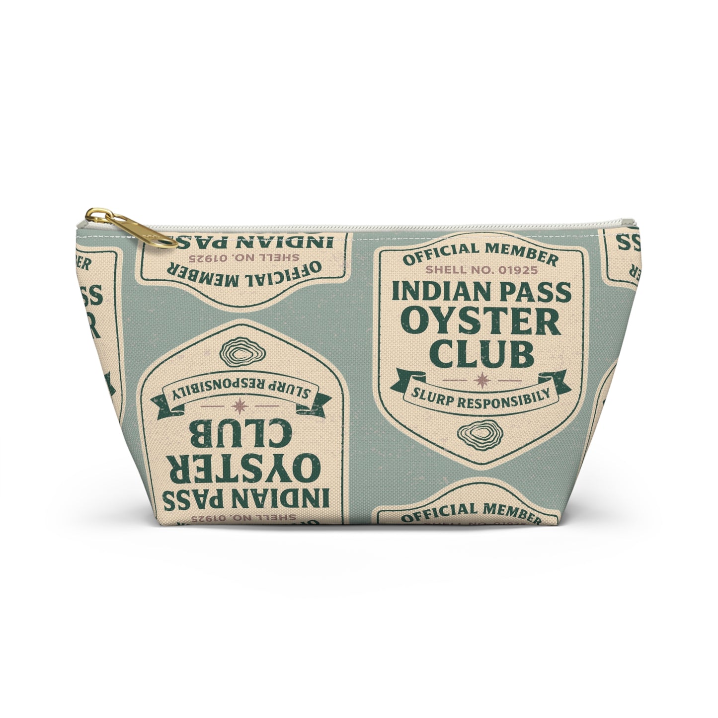 Oyster Club Accessory Pouch- Fisherman Core 'at the shore' Collection