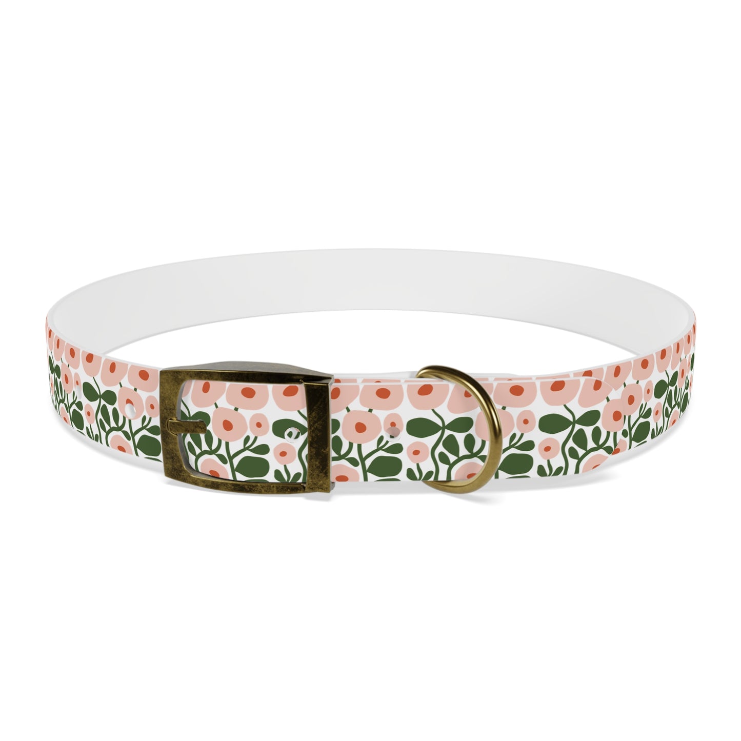 Pink Spring Floral Dog Collar