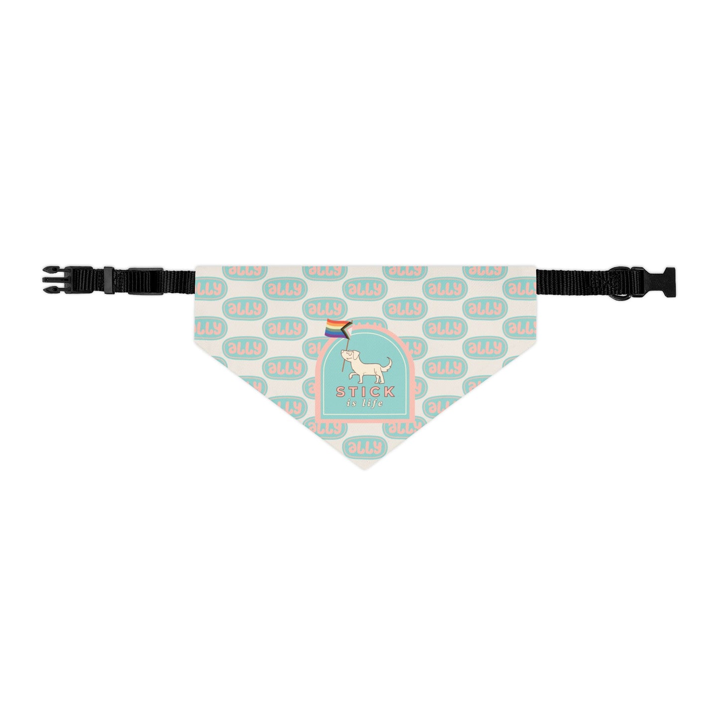 PRIDE Pet Bandana-Trans Ally