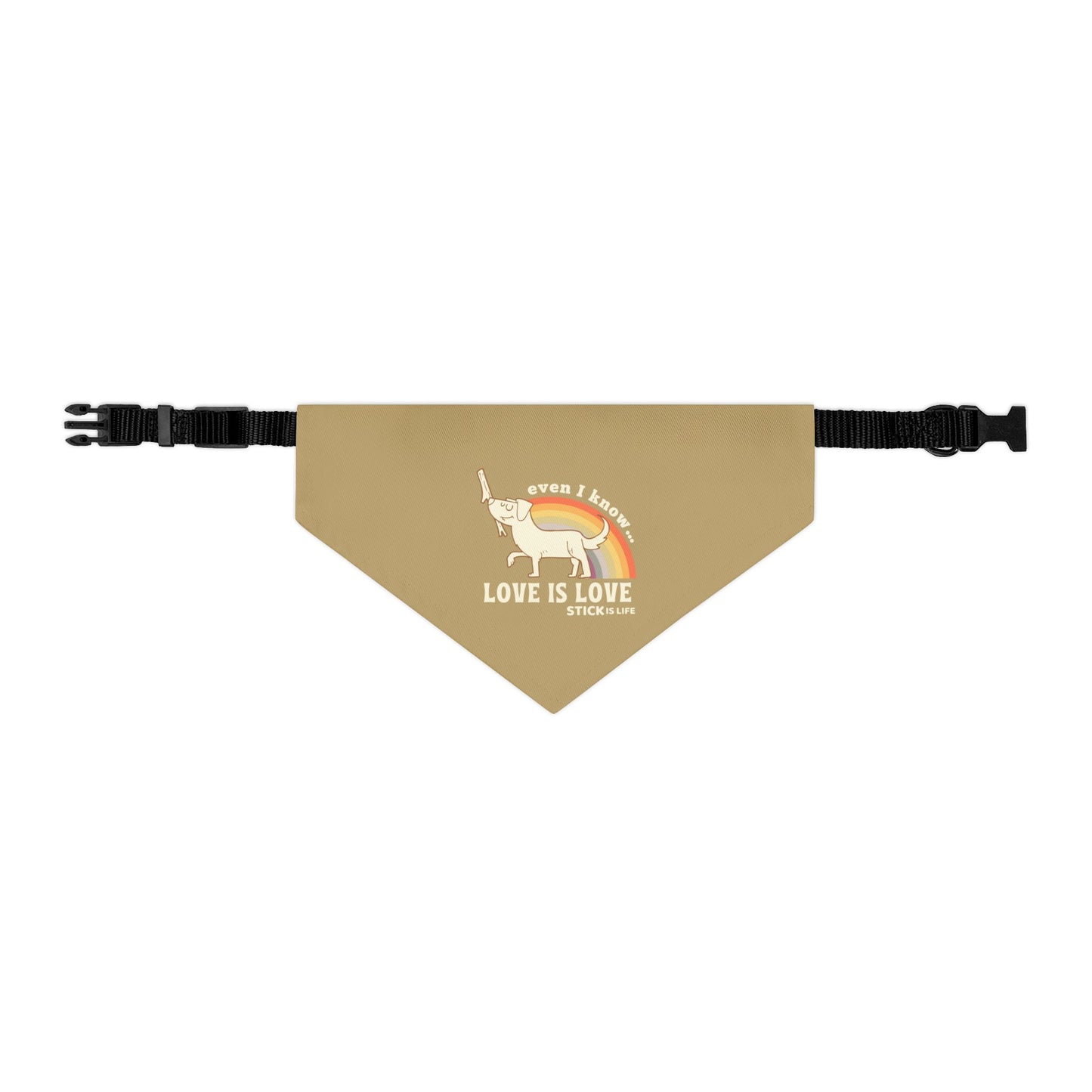 PRIDE Pet Bandana - Love is Love
