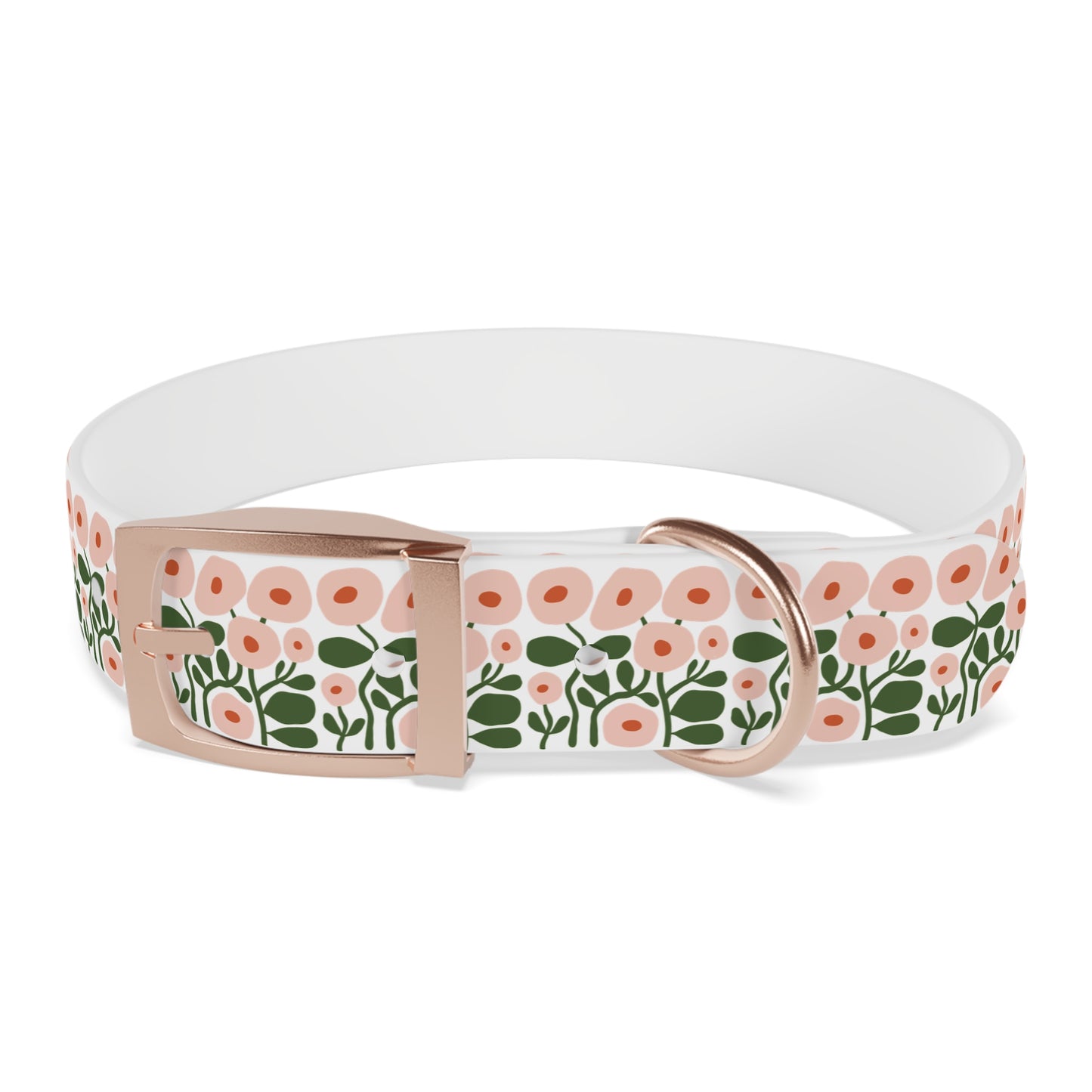 Pink Spring Floral Dog Collar