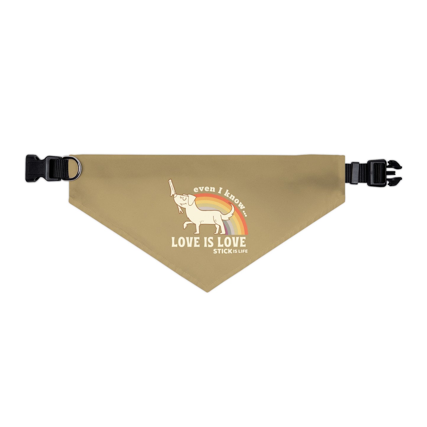 PRIDE Pet Bandana - Love is Love