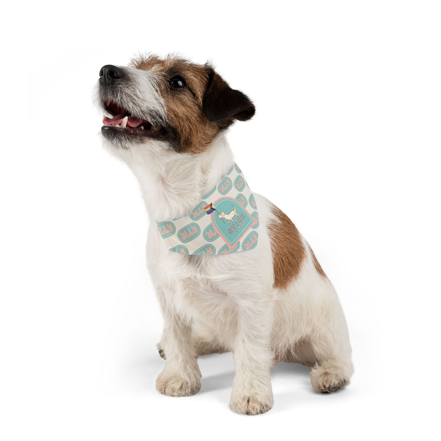 PRIDE Pet Bandana-Trans Ally