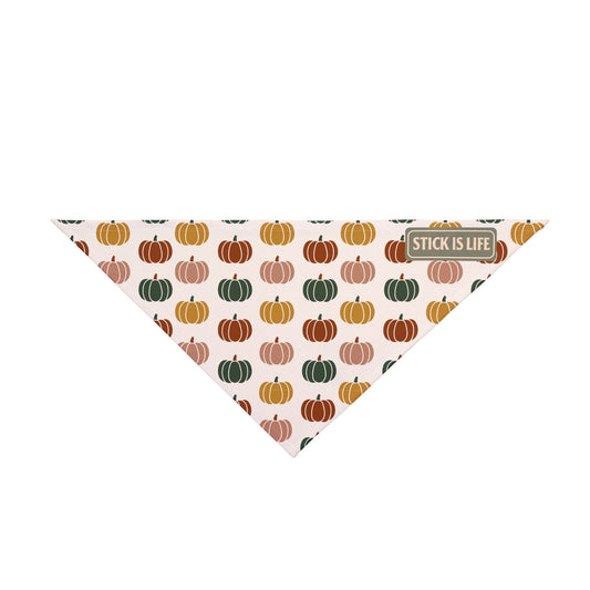 Moody Pumpkin Pet Bandana