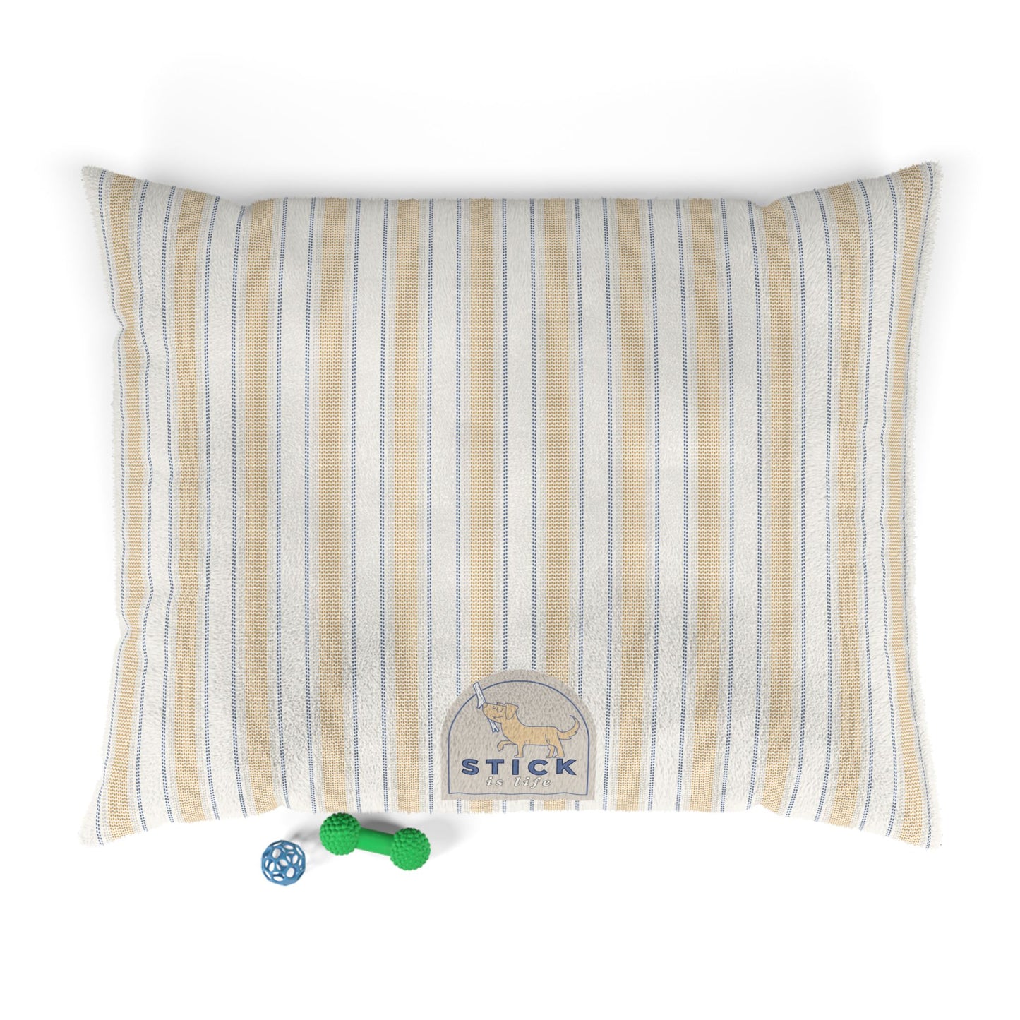 Vintage Stripe Pet Bed