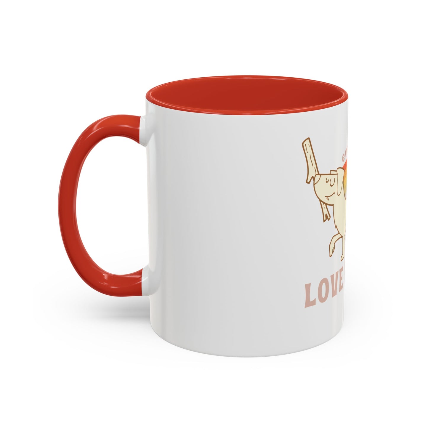 PRIDE Dog Lover Coffee Mug - "Love is Love"