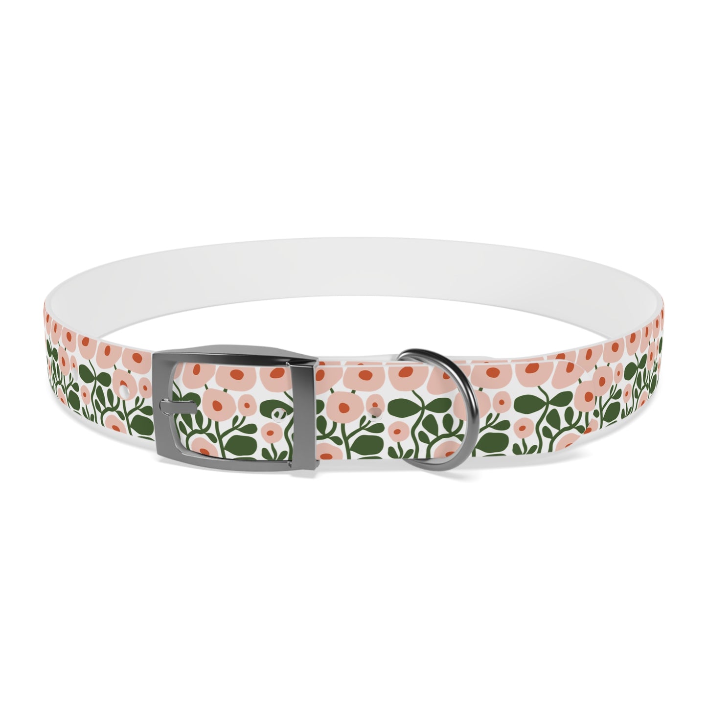 Pink Spring Floral Dog Collar