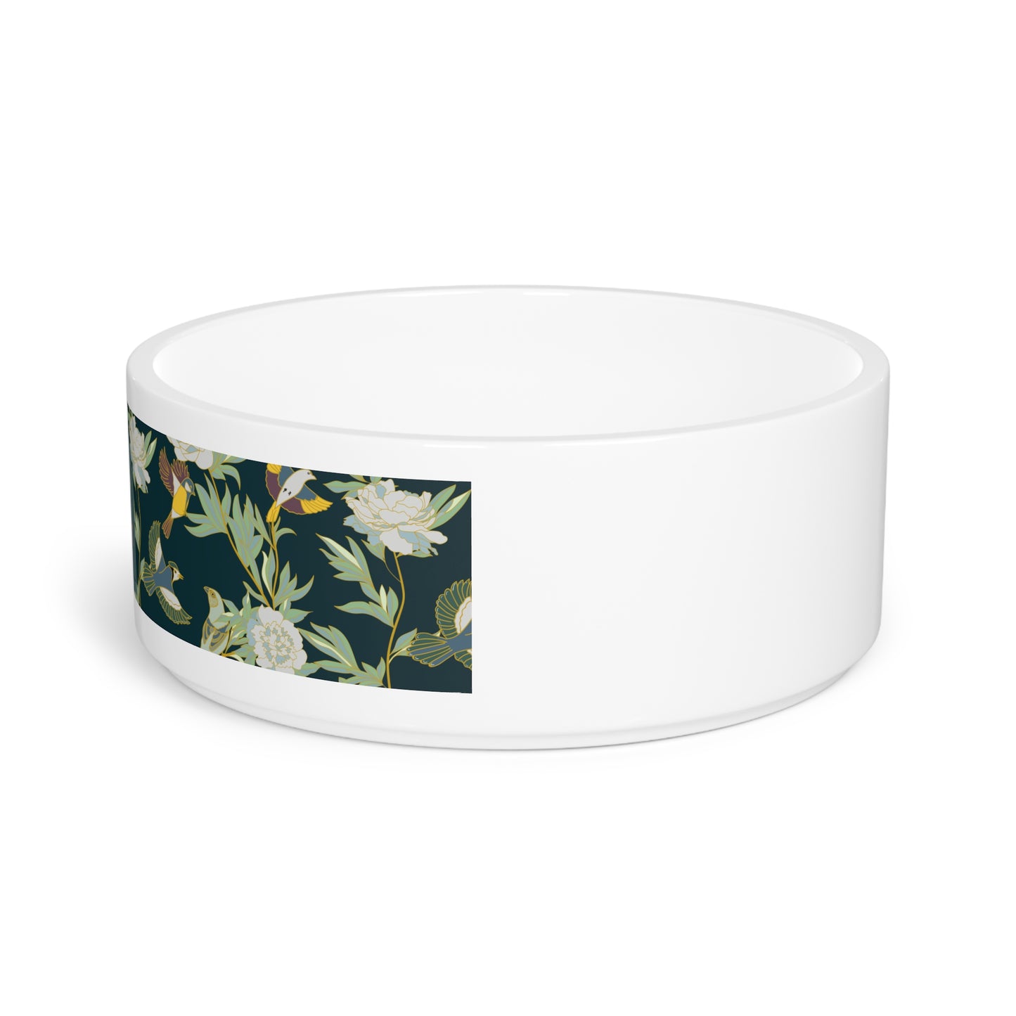 Vintage Birds Pet Bowl