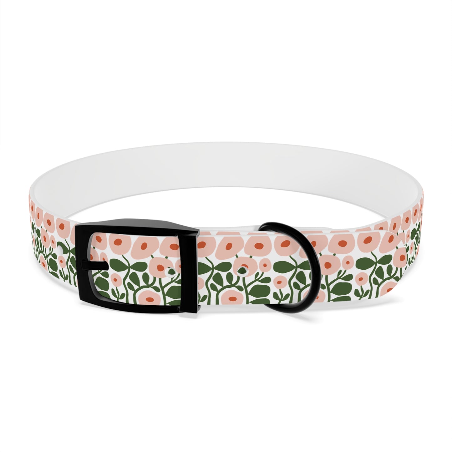 Pink Spring Floral Dog Collar