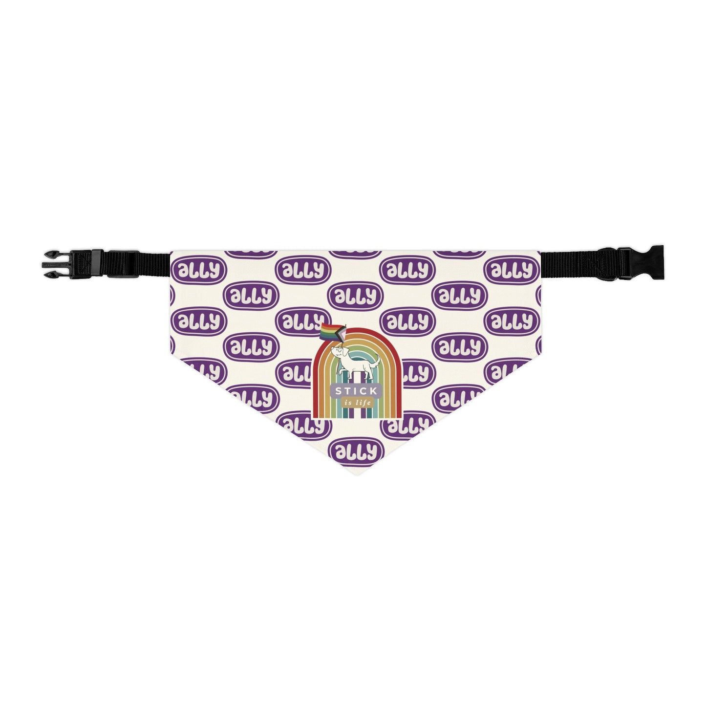PRIDE Pet Bandana-LGBTQIA+ Ally
