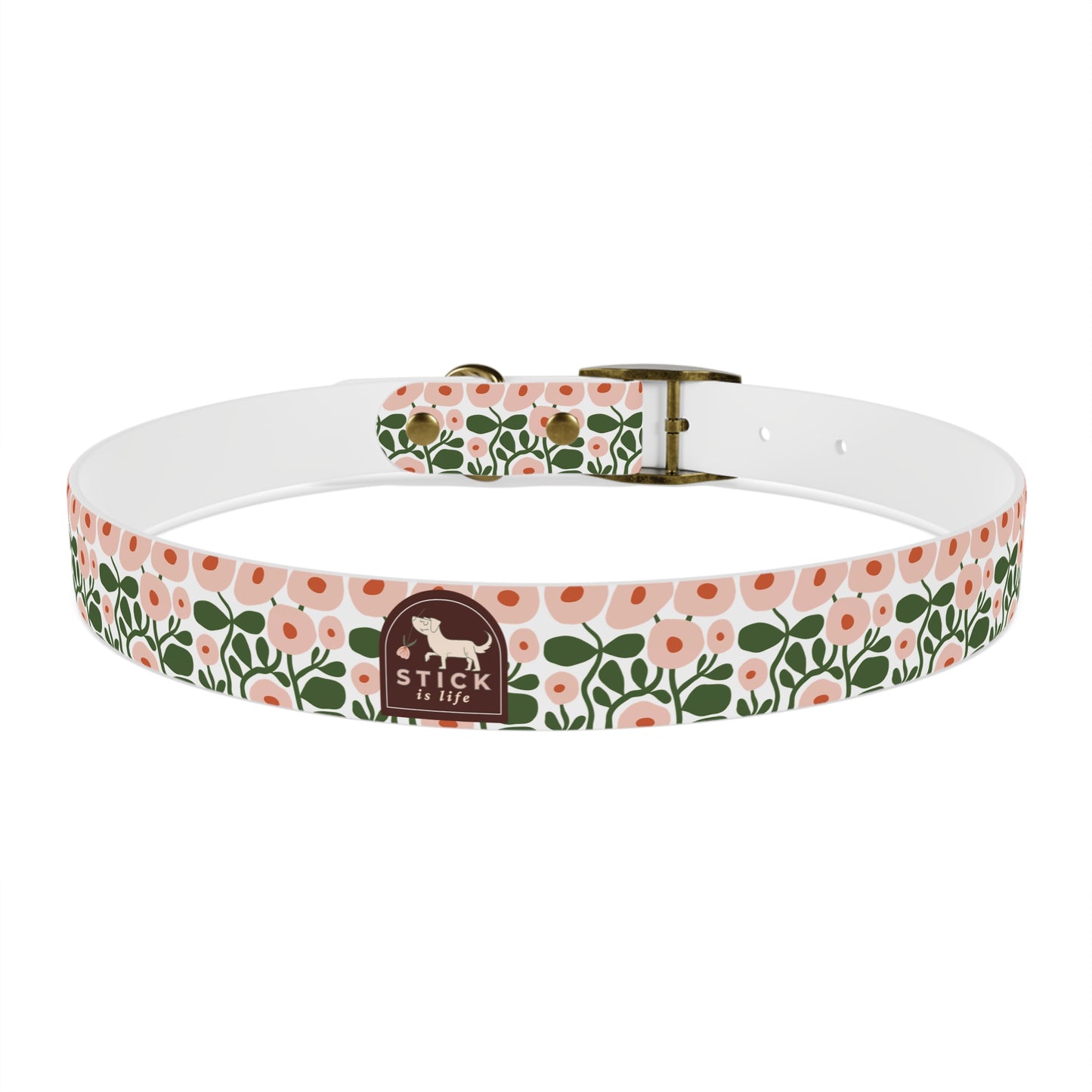 Pink Spring Floral Dog Collar