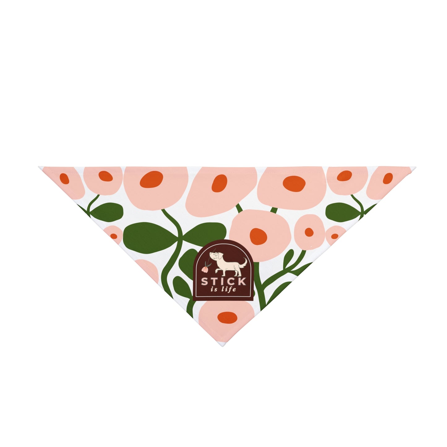 Pink Spring Floral Pet Bandana
