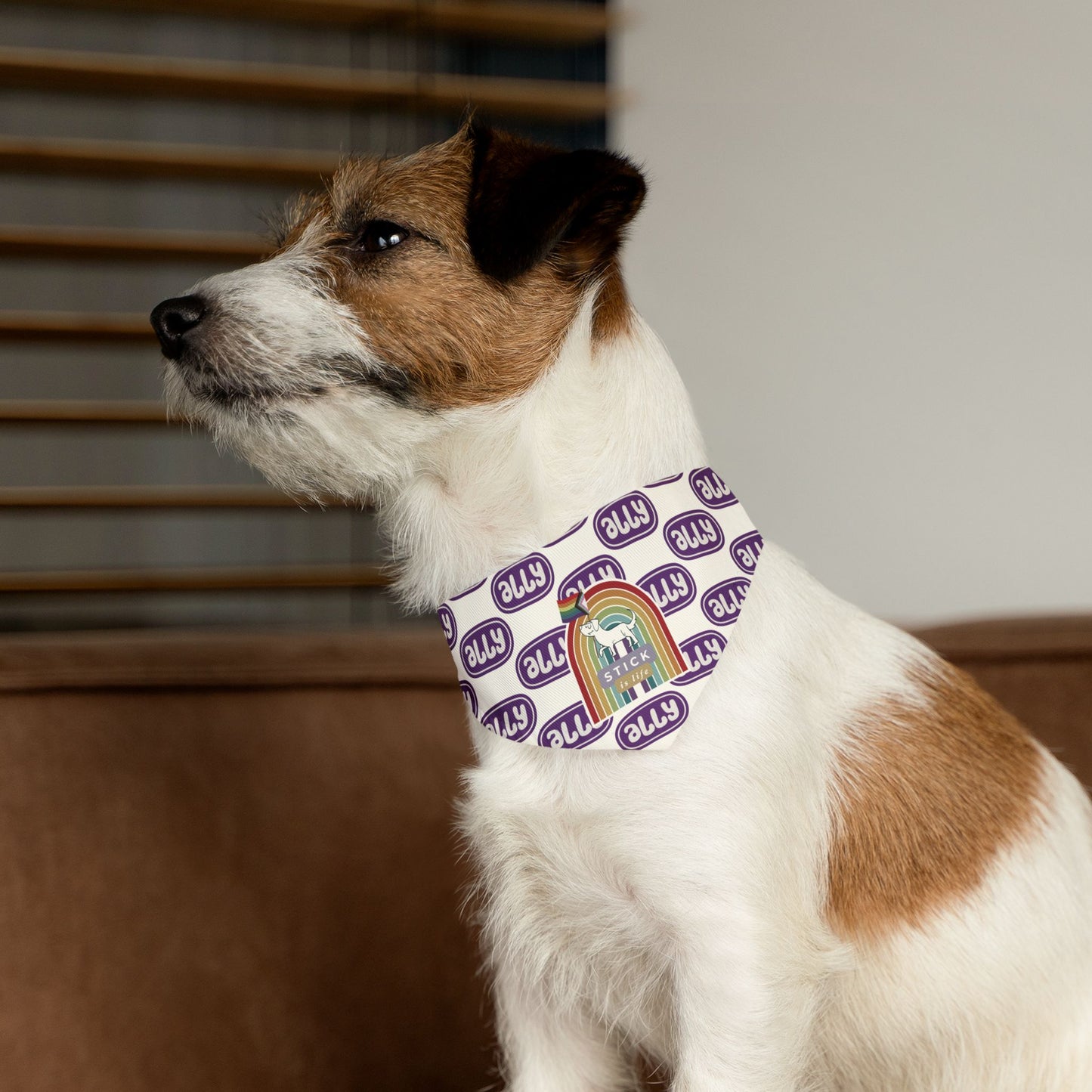 PRIDE Pet Bandana-LGBTQIA+ Ally