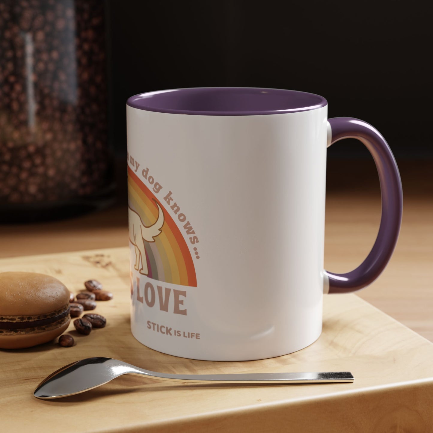 PRIDE Dog Lover Coffee Mug - "Love is Love"