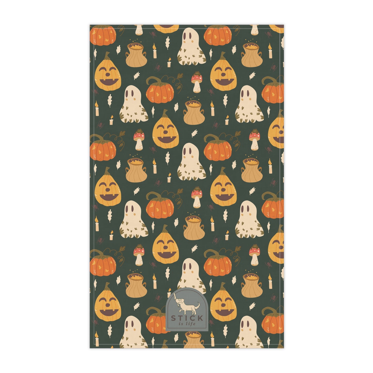 Halloween Tea Towel – Eco-Friendly Kitchen Decor