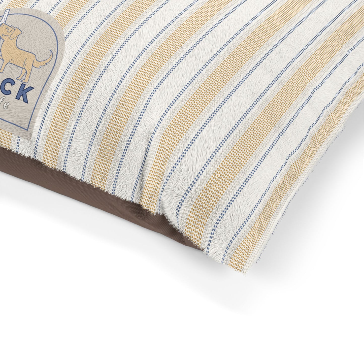 Vintage Stripe Pet Bed