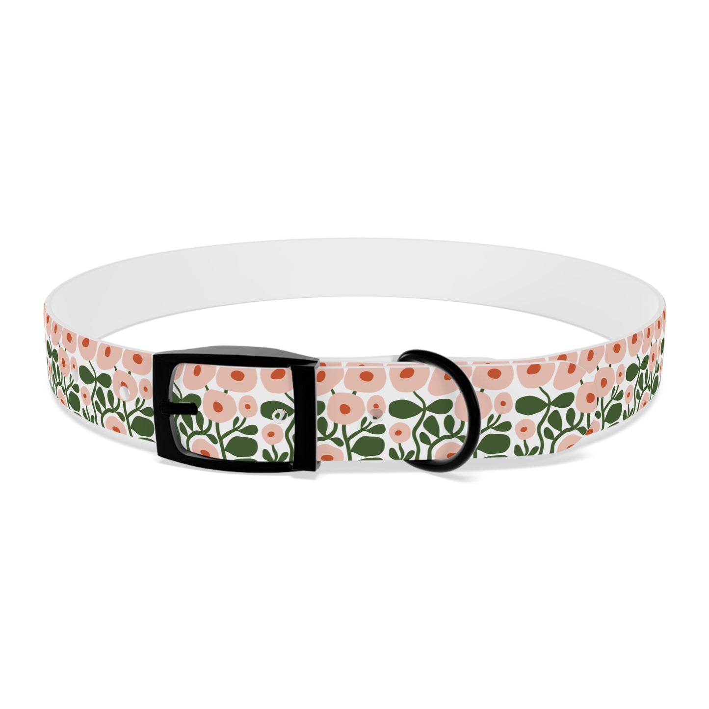 Pink Spring Floral Dog Collar