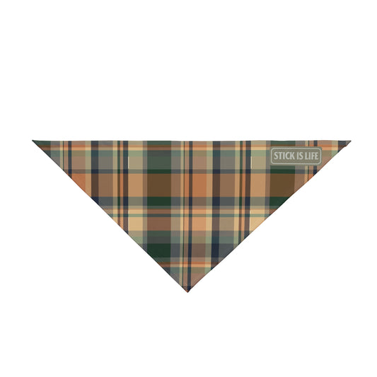 Plaid Fall Pet Bandana