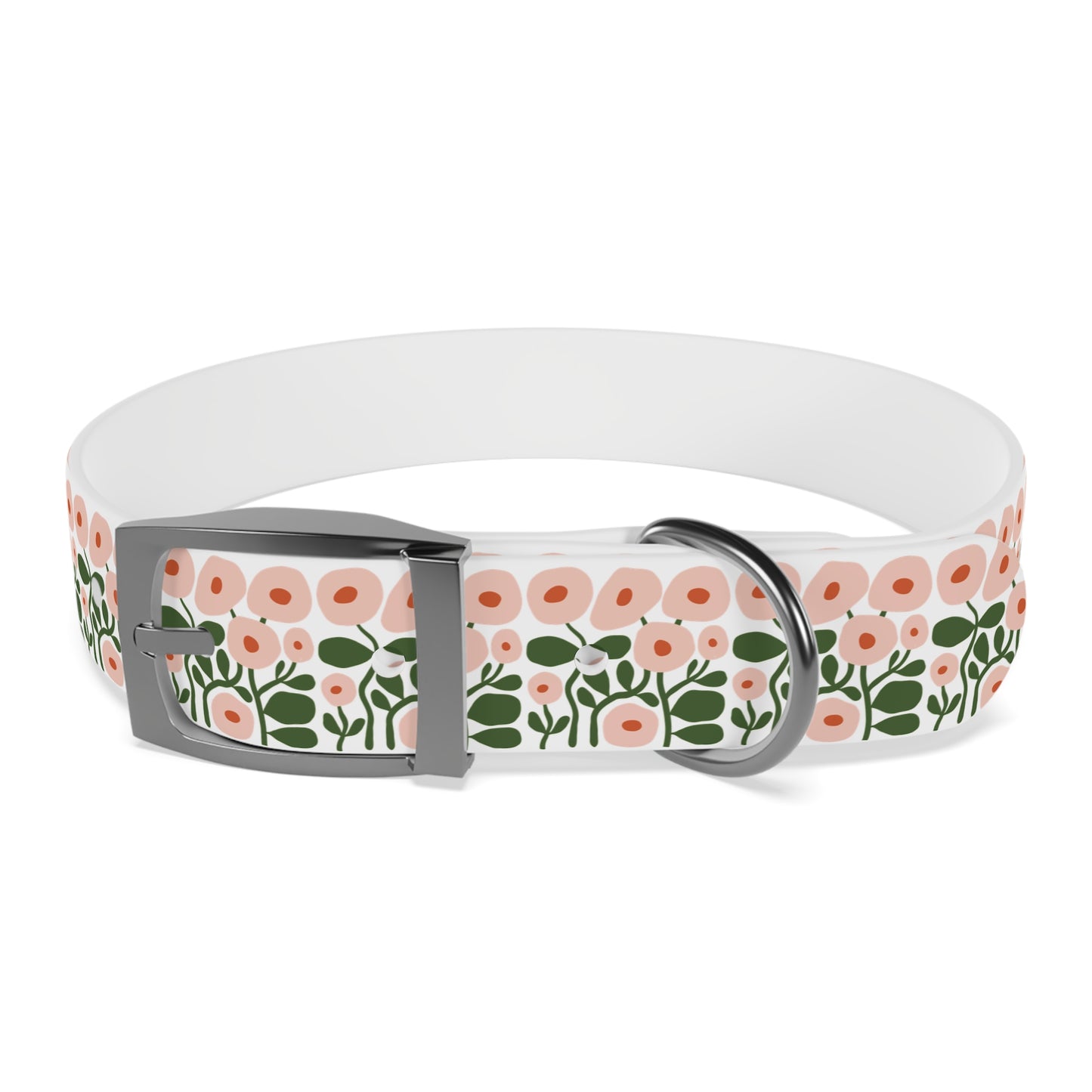 Pink Spring Floral Dog Collar