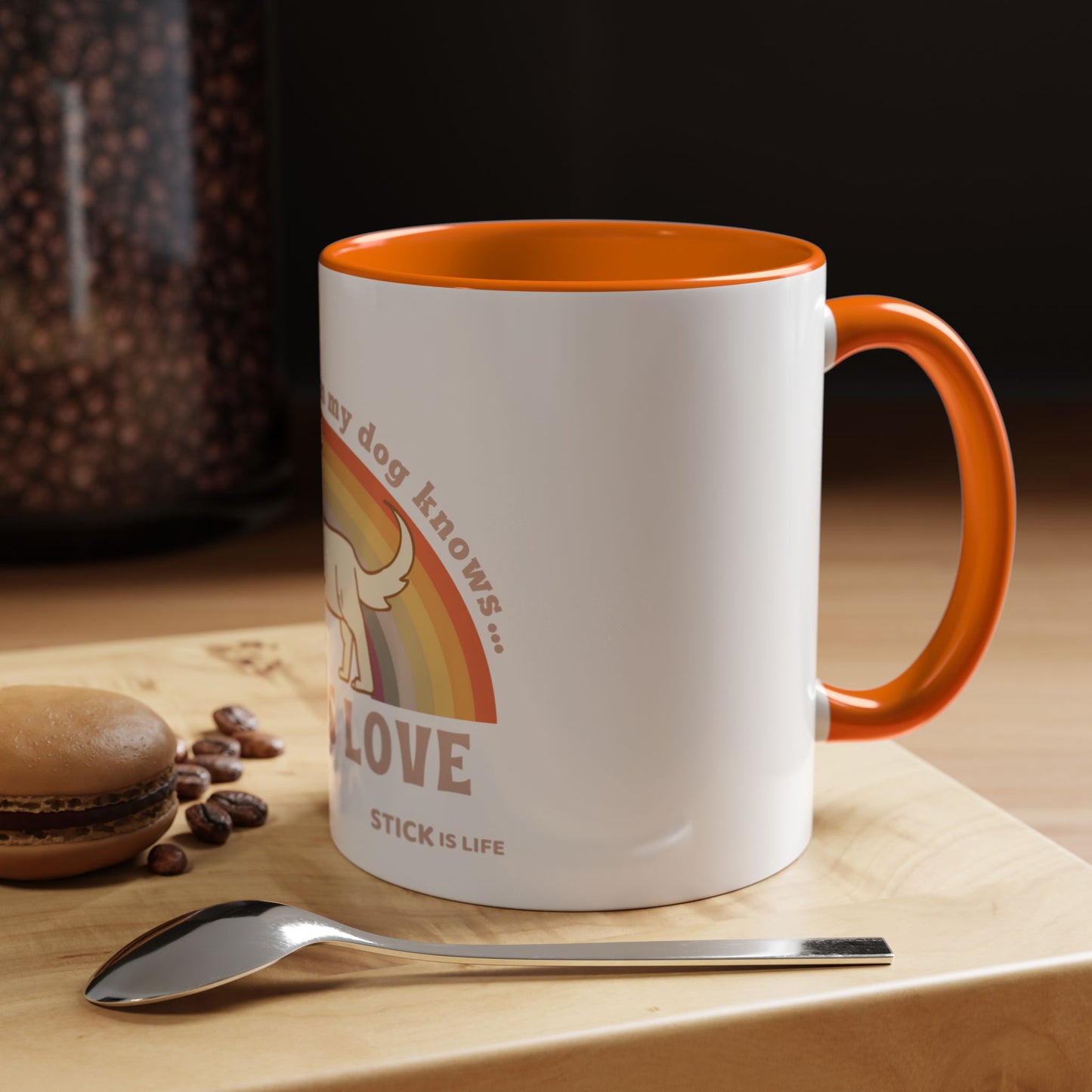 PRIDE Dog Lover Coffee Mug - "Love is Love"